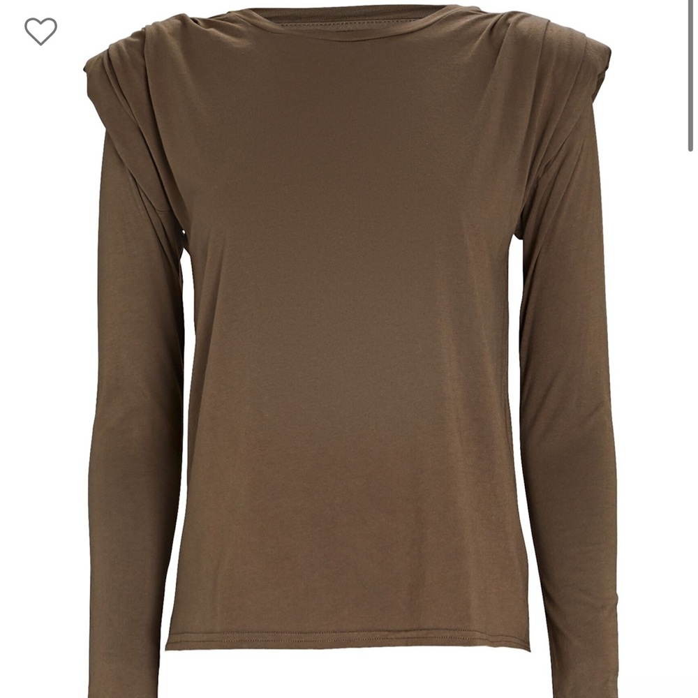 🔱 St. Roche
Padded Shoulder Cotton T-Shirt
Color: OLIVE/ARMY
Size: S